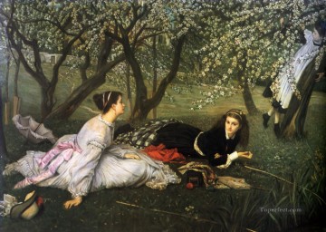 James Tissot Painting - Spring James Jacques Joseph Tissot